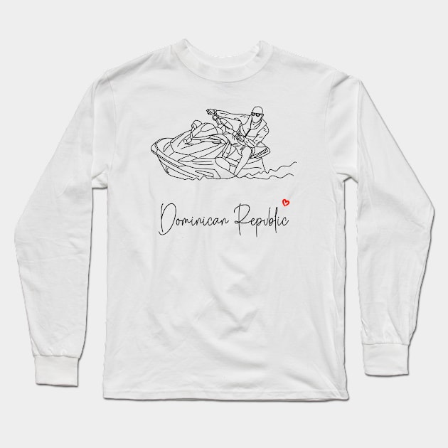 Dominican Republic Long Sleeve T-Shirt by finngifts